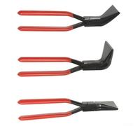 Alicates para doblar chapa de acero de alto carbono con 3 formas de mordaza 0°/45°/90° para trabajos de carrocería, antideslizante, herramienta para trabajar chapa (90°)