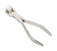 Alicates para doblar de acero inoxidable, herramienta profesional de reparación de relojes, ajuste radián con mango antideslizante, alicates doblados para evitar resbalones para