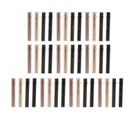 Alicates para el pelo de separación de aleación profesional de 40 piezas, pinza de pelo de separación de seguridad para salón de belleza, diseño suave para el cabello, mango