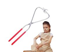 Alicates para esculturas - Soporte para crisol de 30 cm, pinza para herramientas de acero inoxidable | Pinzas de modelar resistentes al calor para trabajos domésticos, en el lugar de trabajo, para