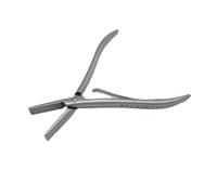Alicates para Extensiones de Cabello Pinza de acero inoxidable plateado 3 tipos, 7 pulgadas, alicate for extensiones cabello con dos agujeros, herramientas eliminación queratina(7 inch Plier 02)