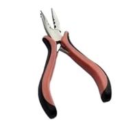 Alicates para extensiones de cabello Pinzas for extensiones de cabello en miniatura, Alicates anillo, cuentas, plumas, herramientas estilismo for el cuidado la belleza(B)