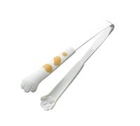 Alicates para gatos, pinzas de cocina pata de gato,Pinzas de goma para alimentos de acero inoxidable - antideslizantes de acero inoxidable, resistentes al calor, versátiles y, para