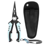 Alicates para la - Portátil De Fácil Manejo | Extractor De Anzuelos para,para Uso en Orillas, Muelles, Ríos, Arroyos, Estanques, Lagos, Truchas, Bagres, Aguas Saladas y también Aguas Dulces