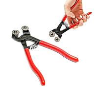 Alicates para Mosaicos, Cortador de Mosaicos, Alicates para Cortar Baldosas de Cerámica, para Cerámica, Otros Materiales Diversos, Baldosas de Vidrio Tallado (Rojo)