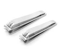 Alicates para pedicura, Profesional, Cortaúñas de Pies, Acero Inoxidable, Mango Ergonómico Antideslizante, Fácil Limpieza, Con Funda, 2 Años de Garantía (Cortauñas Grande)