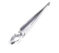 Alicates para piojos de acero inoxidable, solución segura para infestaciones | Pinza ergonómica con mango antideslizante, perfecta para toda la familia, pinza duradera con diseño práctico, ideal
