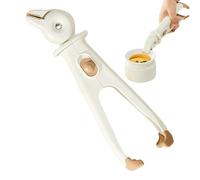 Alicates para pizza,Pinzas planas Isotermas Antideslizantes,Pinzas Anti-Brurural Tazones Y Platos Calientes - Para Horno Microondas Hornear Freidora Servicio de Alimentos Tostadora Cocina