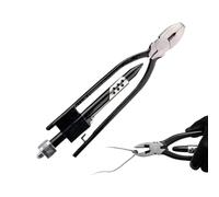 Alicates para trenzar alambre, Herramienta de Acero al Cromo Vanadio de 15 y 23 cm, Alicates de alambre de seguridad para automoción, Para maquinaria y vehículos, corte e instalación