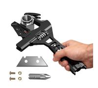 Alicates Para Tubos,Pelacables De Apertura Grande 8 cm - Llave Ajustable para Fontanería y Destornillador - para Principiantes Padres Hombres Baño Fregadero Lechada Hogar Salón