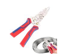 Alicates Pelacables - Cortacables Pelacables Plegable | Herramienta de 13 en 1 para Pelar Cables Reparaciones Electricista Divisor para Uso Automotriz Industrial Comercial en Interiores y