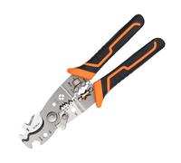 Alicates pelacables de 8 pulgadas con apertura de grado industrial, multifuncionales, for electricistas, for crimpar y cortar cables.