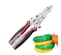 Alicates Pelacables de alambre,Cortador de cable antideslizante con función de medición de corriente | Tijeras de cable para electricistas | para electricistas, mantenimiento y bricolaje para