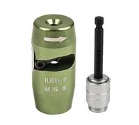 Alicates pelacables de cables, pelacables para taladros | Pelacables eléctrico, herramienta de torneado de alambre rápido - Herramienta de pelacables profesional para taladro manual