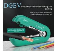 Alicates pelacables DGEV para electricistas, nuevo tipo de alicates, dispositivo industrial para pelar cables, herramienta multifuncional para cables. greey