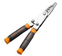 Alicates Pelacables Eléctricos - Herramienta de corte 2 en 1 - Pinzas de corte - para trabajos eléctricos, proyectos de rotura, pelado, engarzado, pelado de cables y cables, para el É