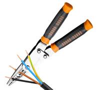 Alicates Pelacables Eléctricos - herramientaCortadora Multiusos de 20,8 cm, Pelacables Ajustable, Alicates de Prensado de Doble Función | herramientamanual profesional para cableado, instalación, re