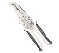 Alicates pelacables - Herramienta pelacables de precisión, pinzas de corte para crimpar pesados | Pinza de construcción con mango cómodo, para proyectos de construcción, mantenimiento doméstico