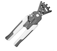 Alicates pelacables optimizados para trabajos eléctricos con ranuras de crimpado y pelado de doble función con puntas de precisión