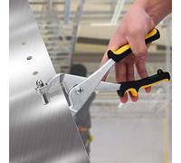 Alicates perforadores de granalla para techos, Alicates perforadores de granalla multifunción para chapa de metal de 3,27 mm