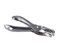 Alicates perforadores de metal de un solo agujero, perforadora ajustable de 3 mm/6 mm para tarjetas de identificación y álbumes de recortes, herramienta manual de acero resistente para hasta 8 hojas