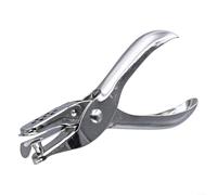 Alicates perforadores de metal de un solo agujero, perforadora de papel ajustable de 3 mm/6 mm para tarjetas de identificación, álbumes de recortes y manualidades, herramienta manual de acero