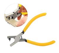 Alicates Perforadores para Relojes, Alicates Perforadores para Relojes de Pulsera, Herramientas de Perforación, Ojales Amarillos, Correa de Cuero, Perforadora para Cinturón,