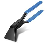 Alicates plegables, 45°, 60 mm, con mango antideslizante para doblar o enderezar bordes de chapa (azul)