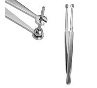 Alicates Porta Bolas Para Piercing,Herramienta De Perforación,Herramienta Para Cambiar Joyas,Alicates Para Cambiar Fácil y Cómodamente Los Piercings De Cartílago La Nariz y De La Hélice
