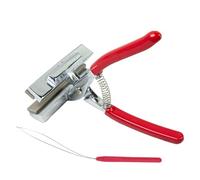 Alicates profesionales de lona, herramienta de estiramiento de lona, alicates de metal resistentes, mango de retorno de resorte, alicates de estiramiento para tela y lienzo de tela, herramientas