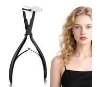 Alicates profesionales para extensiones de cabello tape-in - Herramienta de sellado térmico con regulación precisa y almohadillas de silicona
