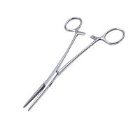 Alicates Rectos de Acero Inoxidable,Alicates para Pescar,Mascota Perro Gato Pinzas de Pelo,Cabeza Recta,Diseño de Diente de Sierra,Inoxidable,12.5 cm