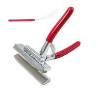 Alicates Tensor Lienzo | Tenazas Para Tensar Lienzos | Alicates De Lona De Metal Portátiles Con Mango De Retorno Por Resorte Y Enhebrador De Agujas