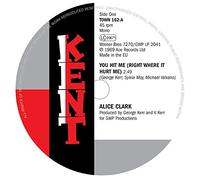 Alice Clark – You Hit Me (Right Where It Hurt Me) – Vinilo 7" sencillo