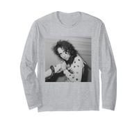 Alice Cooper con su serpiente Love It To Death Tour 1971 Manga Larga