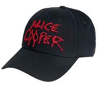 Alice Cooper Dripping Logo - Baseball Cap Gorra Negro