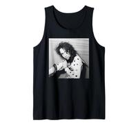 Alice Cooper en 1971 con Snake Love It To Death Tour Camiseta sin Mangas