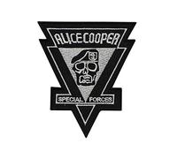 Alice Cooper Special Forces parche patch bordado con logotipo para planchar de hierro en apliques