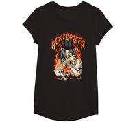 Alice Cooper Stained Glass Alice Camiseta, Niñas, Negro, M