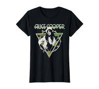 Alice Cooper Welcome Top Hat Camiseta, Mujer, Negro, S