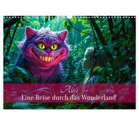 Alice - Eine Reise durch das Wunderland (Wandkalender 2027 DIN A3 quer), CALVEND