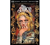 Alice Ever After #4 Cover A by Dan Panosian sleeved with our exclusive Rated Comics Acrylic Backer