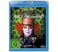 Alice im Wunderland – Tim Burton – Johnny Depp y Mia Wasikowska – Blu-ray – Disney