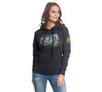 Alice im Wunderland Alicia en el País de Las Maravillas Grinsekatze - About Time Mujer Sudadera con Capucha Negro XXL