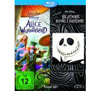 Alice im Wunderland/Nightmare before Christmas [Alemania] [Blu-ray]