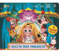 Alice in Tara Minunilor. 5 cortine magice - Paolo Mancini, Luca de Leone, Editie in limba romana