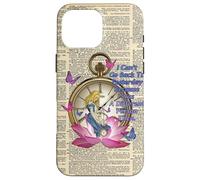 Alice in Wonderland Cuote Vintage Dictionary Page Carcasa para iPhone 16 Pro MAX