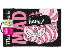 ALICE IN WONDERLAND DOORMAT 60 X 40 CM PVC BACK MAT