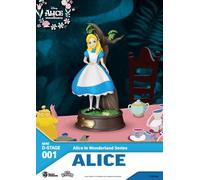 Alice In Wonderland Mini Diorama Stage Pvc Statua Alice 10 Cm Beast Kingdom Toys