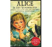 'Alice in Wonderland' Mini Pocket Notebook; A6 (4x6"); White Watermarked Paper (Faded Roses Print); Cover Style 2: 100 Pages with BONUS 2026 Monthly Planner! (Art In My Pocket)